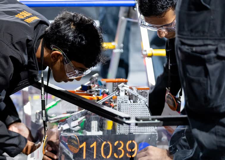 FTC Robotics Team in Action